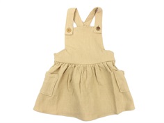 Lil Atelier warm sand kjole overall